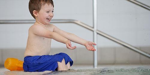 Children's swimming lessons