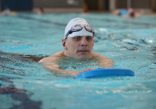 Adult swimming lessons